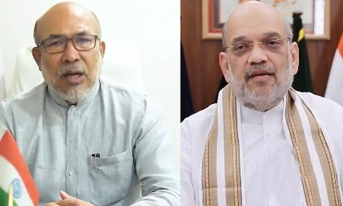 Amit Shah assured that murderers will be punished, Manipur CM on students killing