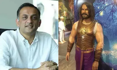 Shobu Yarlagadda responds on the wax statue of Prabhas in Chamundeshwari Celebrity Wax Museum in Mysore