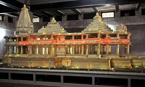 Ayodhya Temple Construction Efforts Expand to Include Flower Beds with Unique Nagalinga Flowers