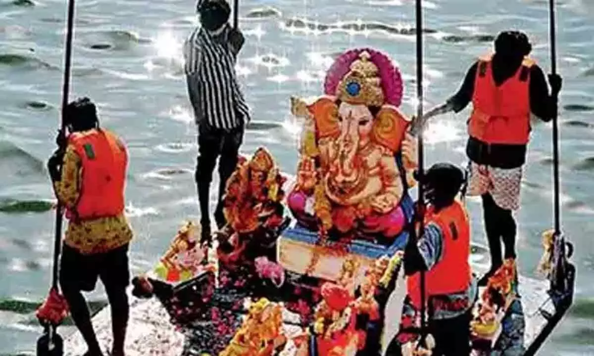 Hyderabad all set to bid adieu to Ganesha