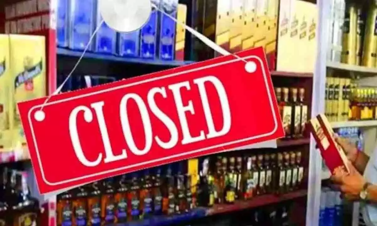 Wine Shops Bars closed today