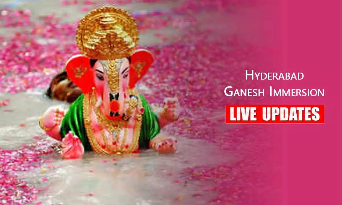 Ganesh Visarjan / Nimajjanam Live Updates: All set for smooth Ganesh Nimajjanam in Hyderabad