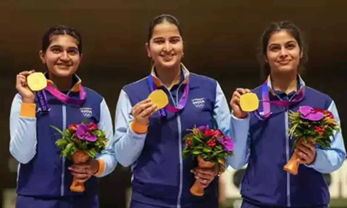 Asian Games: With two gold, India shooters win 7 medals on Day 4