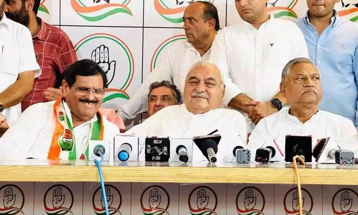 New Delhi: Haryana’s Ahirwal region BJP leader joins Congress