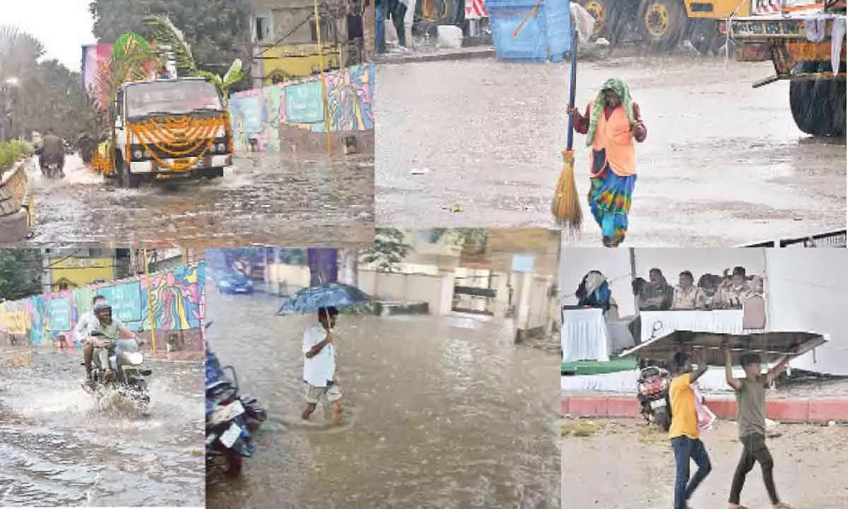 Rains lash Hyderabad, city comes to standstill