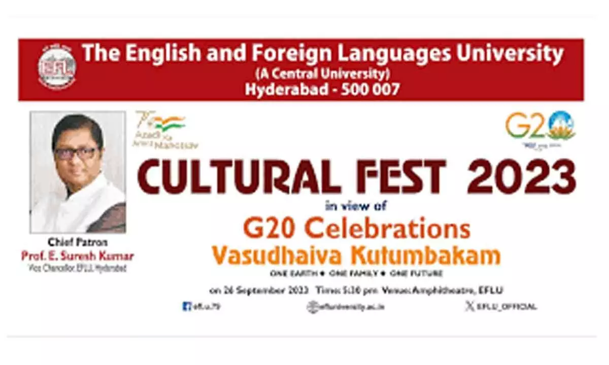 EFLU celebrates G20 Cultural Fest