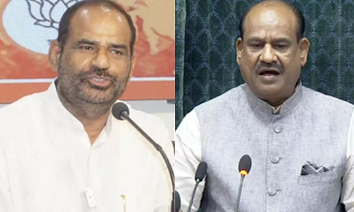 BSP MP Kunwar Danish Ali and Lok Sabha Speaker Om Birla