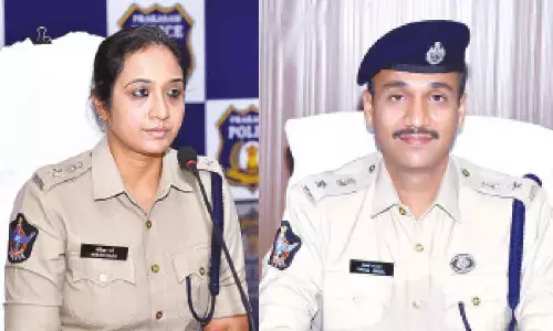SP Malika Garg, SP Vakul Jindal