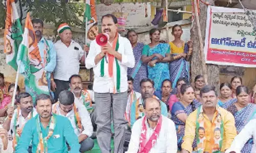 Rangareddy: Anganwadis  should not be neglected, says TPCC General Secretary