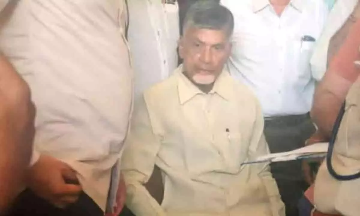 AP High Court to hear Chandrababus bail plea in IRR case, family likely to meet Naidu in jail today