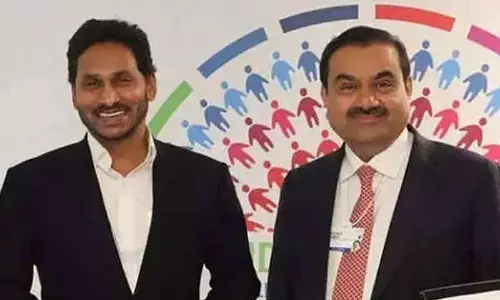Vijayawada: Gautam Adani meets CM YS Jagan Mohan Reddy