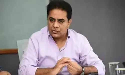 Hyderabad: Posters against KTR surface in Kukatpally