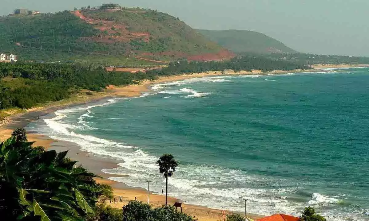 Massive wooden box wash up on Vizag beach, police to archeology dept.