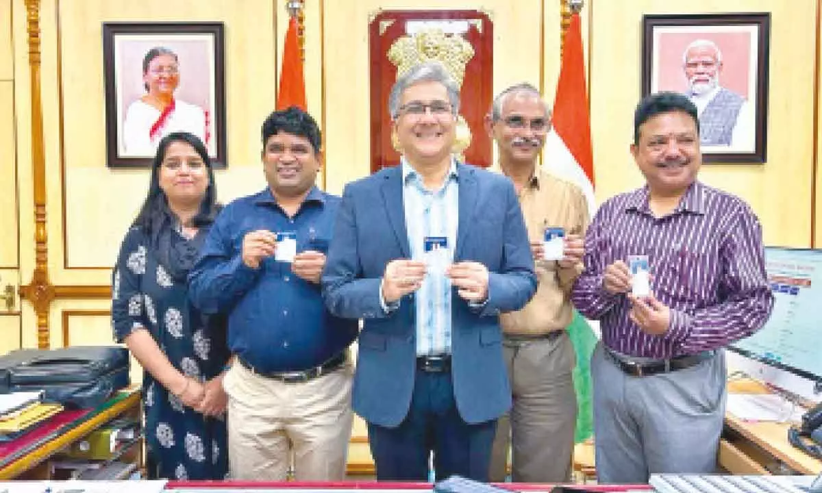 Vijayawada rly division launches online employee ID card services