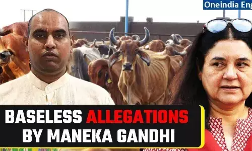 New Delhi: ISKCON sends Rs 100 crore libel notice to Maneka Gandhi