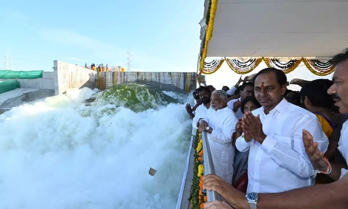 TS Irrigation Projects: ‘KCR-Made Wonders’