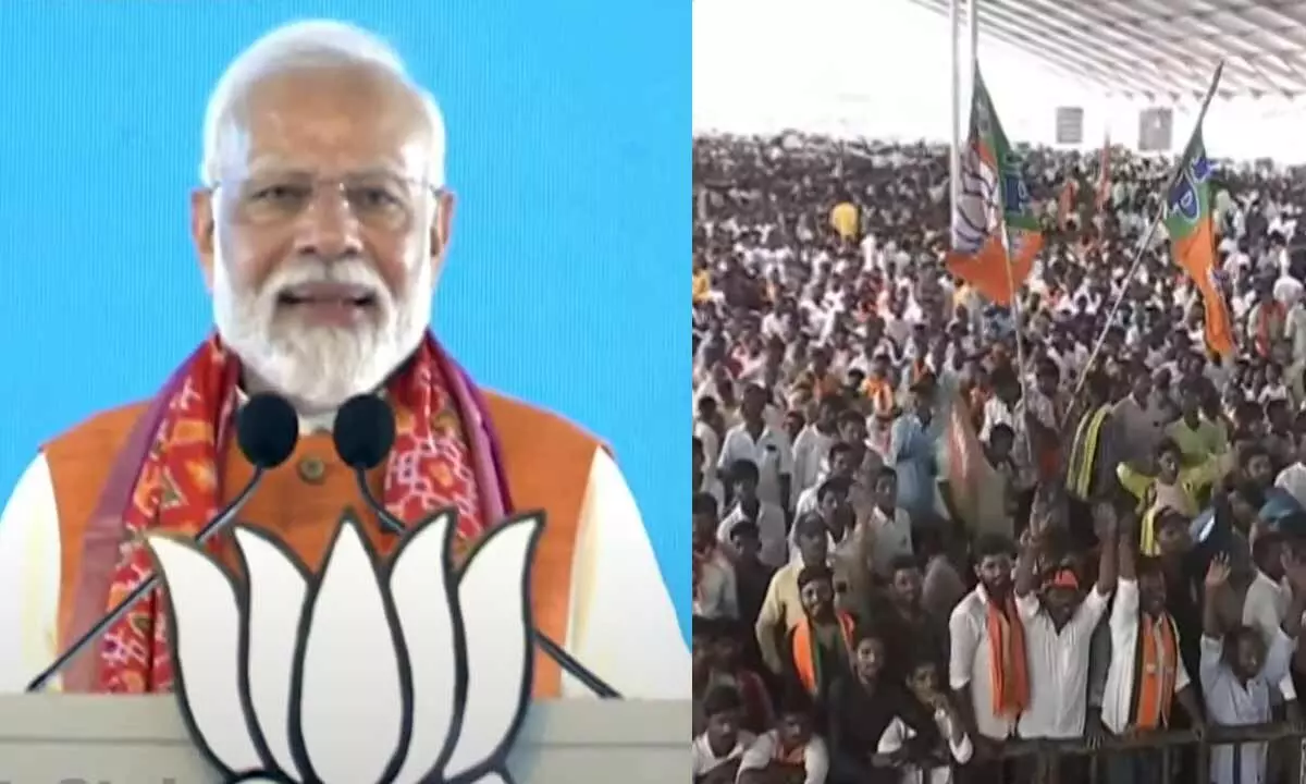 Live Update: PM addresses at the public meeting in Mahbubnagar
