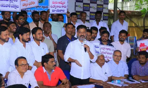 Group 1: Revanth Reddy backs call for blockading highways