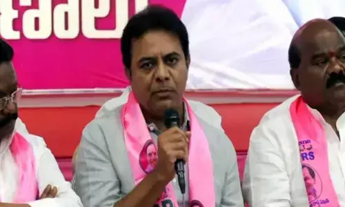 KTR slams PM Modi for broken promises on Palamuru Irrigation Project