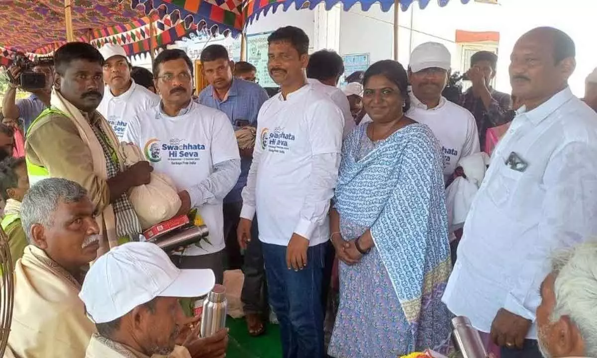 Vijayawada: Take part in Swachhata Hi Seva voluntarily, people told
