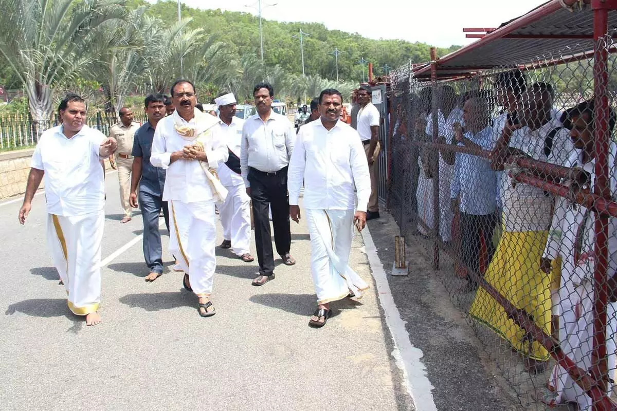 Restrictions on footpath relaxed only after forest department clearance-TTD Chairman