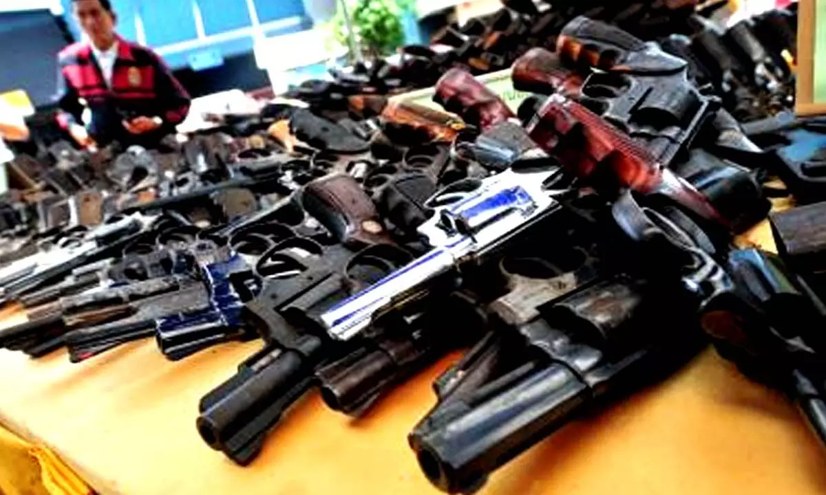 Jungles in poll-bound MP throwing up guns: Pistols worth Rs 75 lakh seized within a month