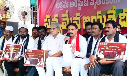 Modi & Amit Shah behind Naidu’s arrest, allege CPI leaders