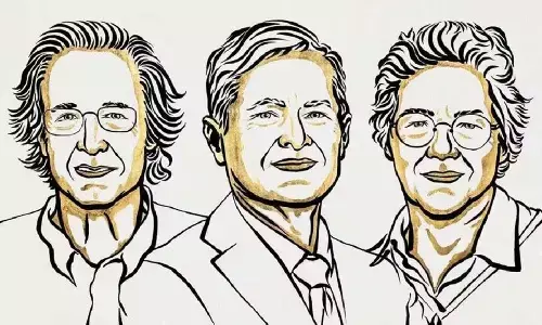 3 scientists win Nobel Prize in physics for looking at electrons in atoms during split seconds