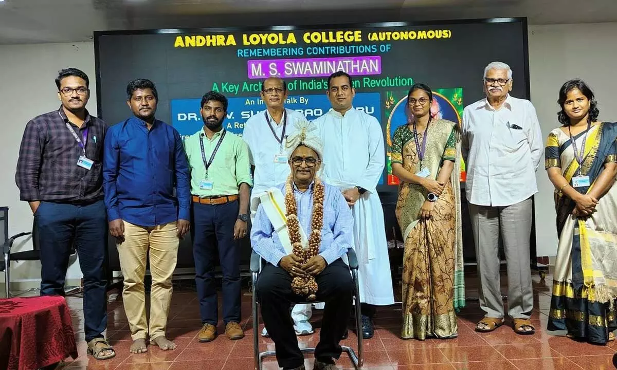 Vijayawada: Remembering Swaminathan, man behind Green Revolution