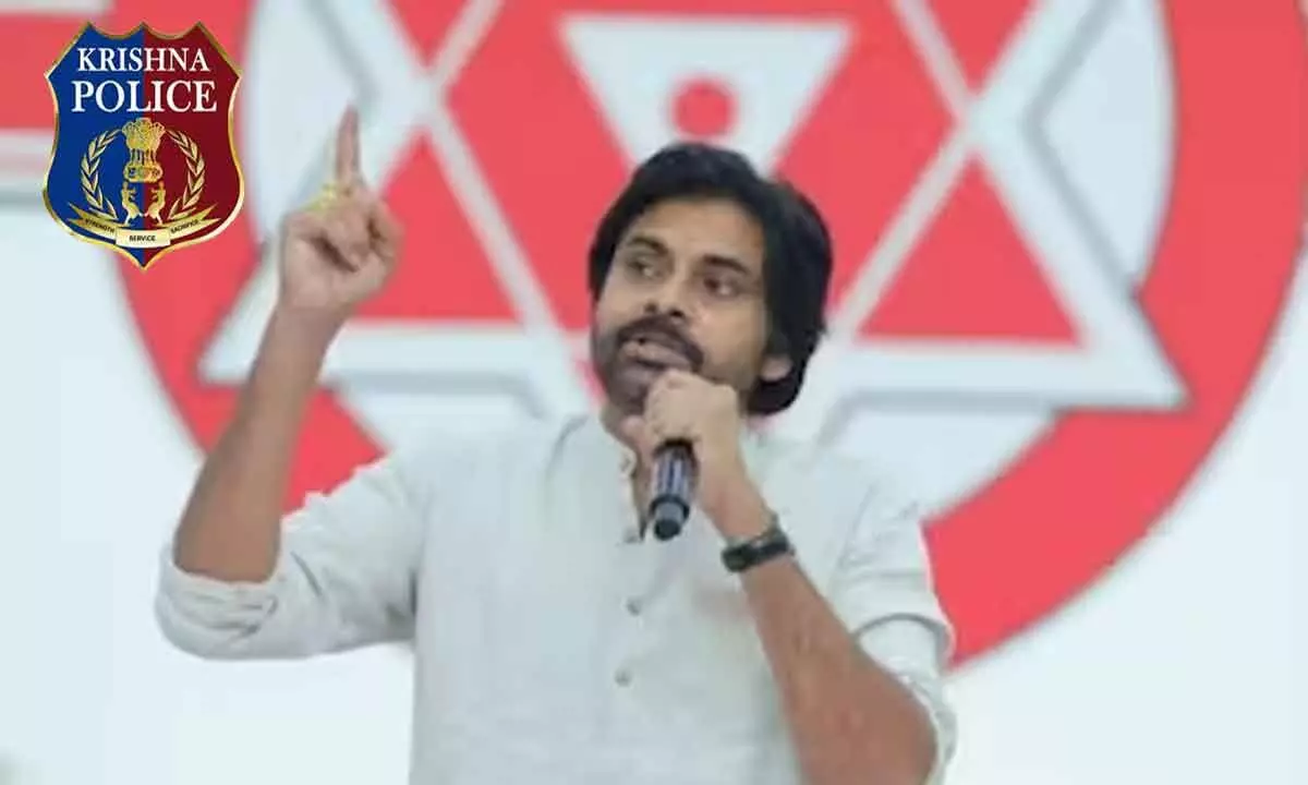 Krishna district police serves notices to Pawan, asks for evidence for comments on attacks