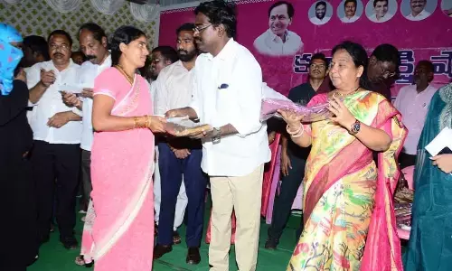 Kalyana Lakshmi cheques