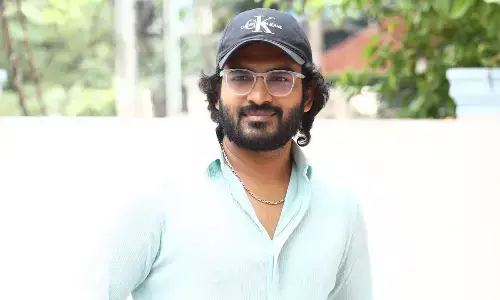 Happening actor Kiran Abbavaram