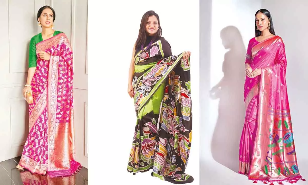 Regional sarees for the win