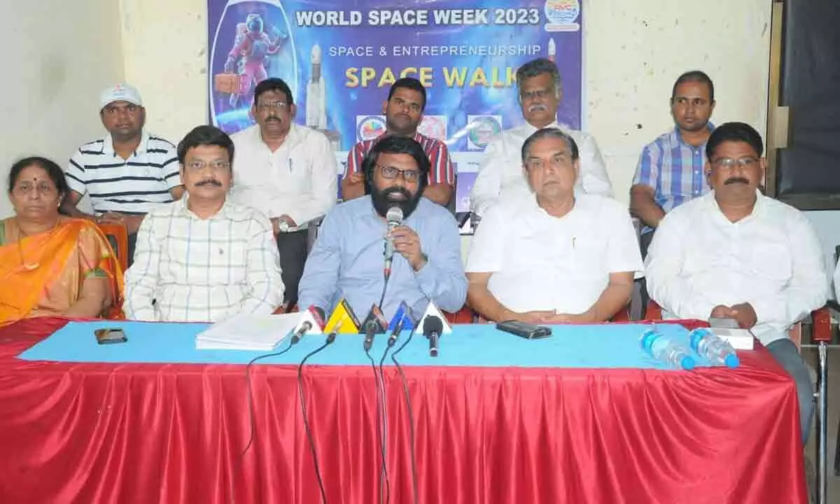 Rajamahendravaram: World Space Week celebrations from today
