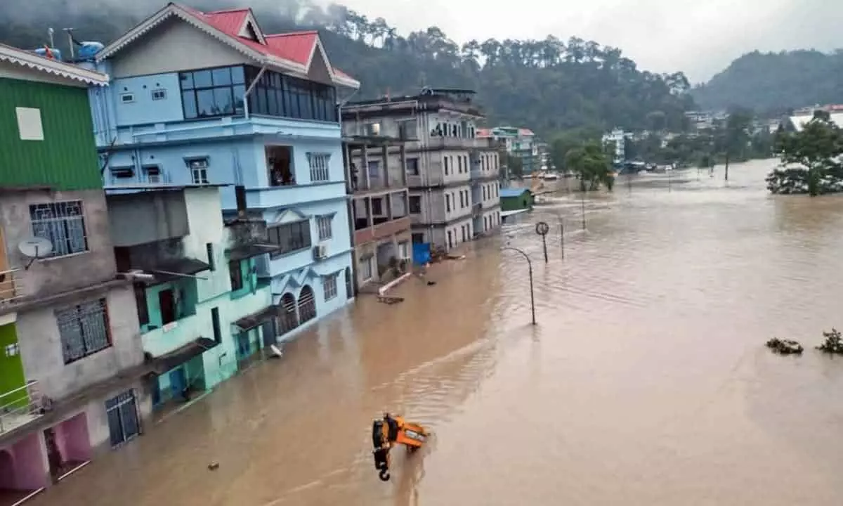 After Sikkim, flood situation worsens in north Bengal parts