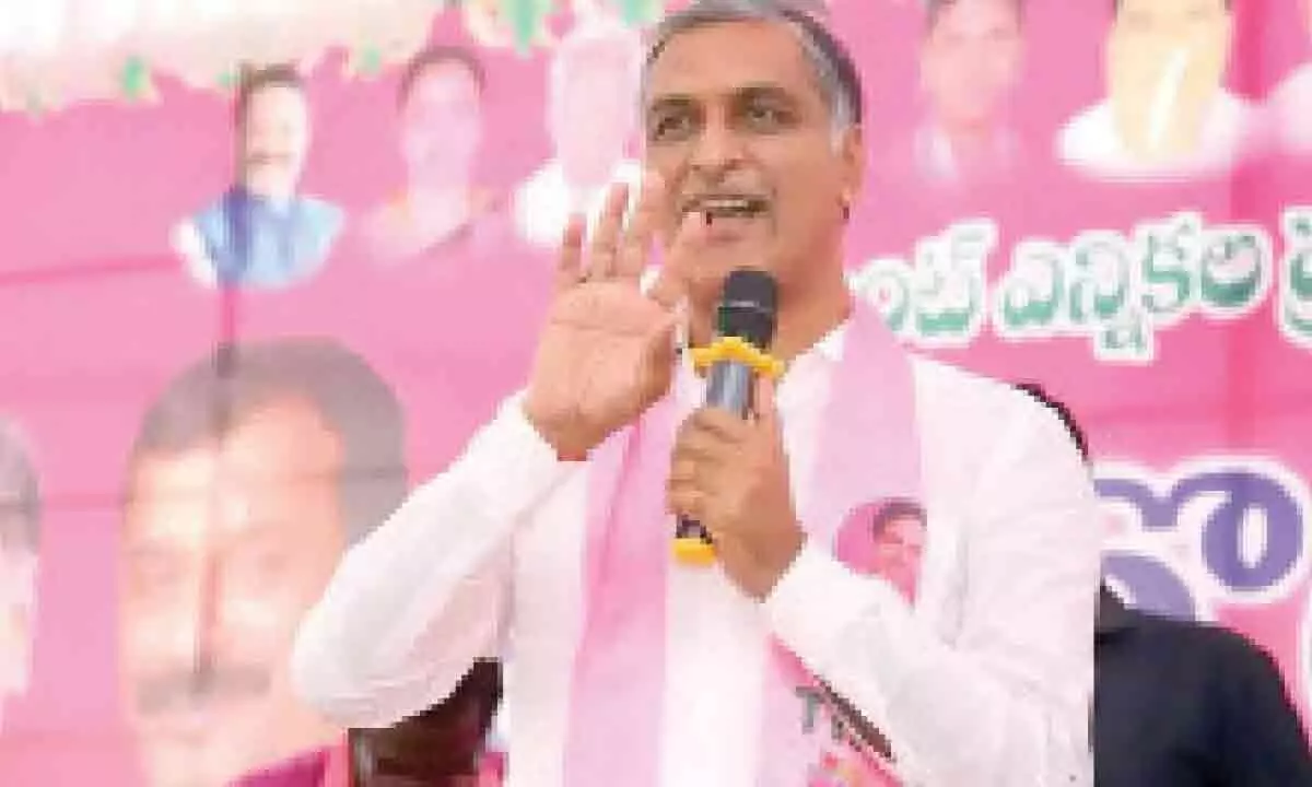 Mahbubnagar: T Harish Rao counters Narendra Modi’s remarks