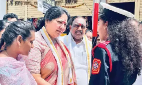Karimnagar: BJP only talks, BRS walks the talk, says Minister Satyavathi Rathod