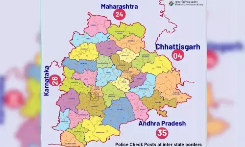 Hyderabad: 148 check posts to be set up by Election Commission