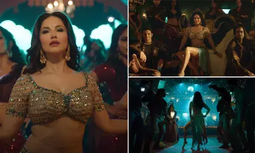 Sunny Leone pays a tribute to Madhuri Dixit with ‘Mera Piya Ghar Aaya 2.0’