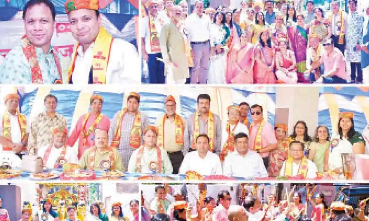 Hyderabad: Agarwal Samaj Rath Yatra accorded grand welcome