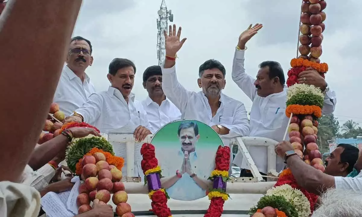 While BJP is working to divide society, Congress is stitching it up: DCM DK Shivakumar