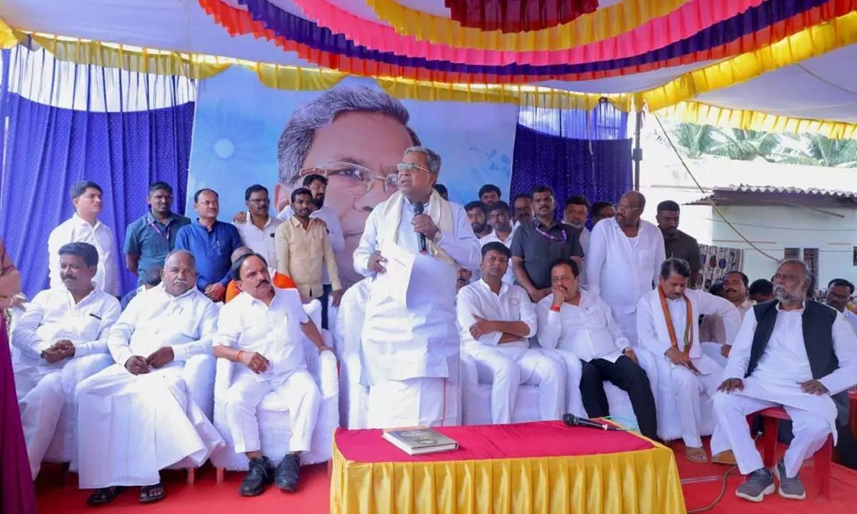 BJP-JDS unholy alliance: Chief Minister Siddaramaiah