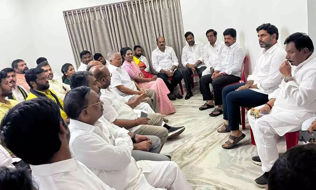 Rajamahendravaram: YS Jagan Mohan Reddy conspiring to stall TDP’s readiness for polls, alleges Nara Lokesh