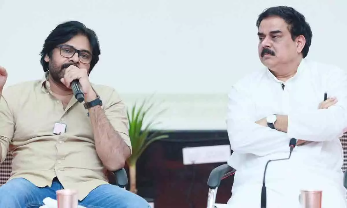 Mangalagiri: State finances turning from bad to worse says Pawan Kalyan