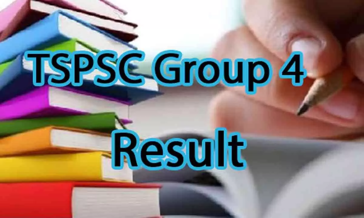 TSPSC releases Group 4 final key, results likely in the month end