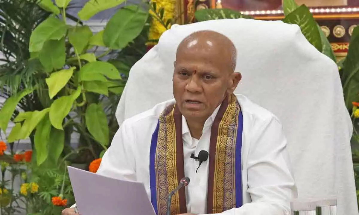Tirumala: Protecting sanctity, serenity of Tirumala is everyone’s responsibility says TTD EO A V Dharma Reddy