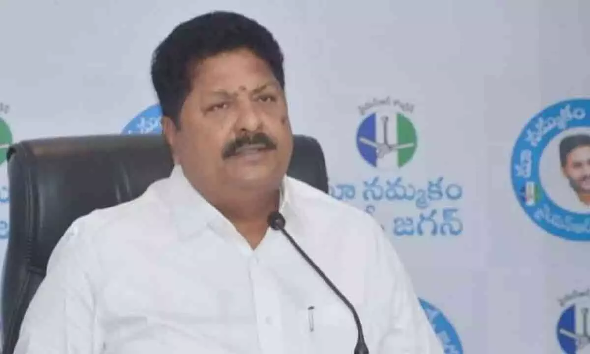 Vijayawada: TDP planning to create unrest in State, alleges Minister Karumuri Nagswara Rao