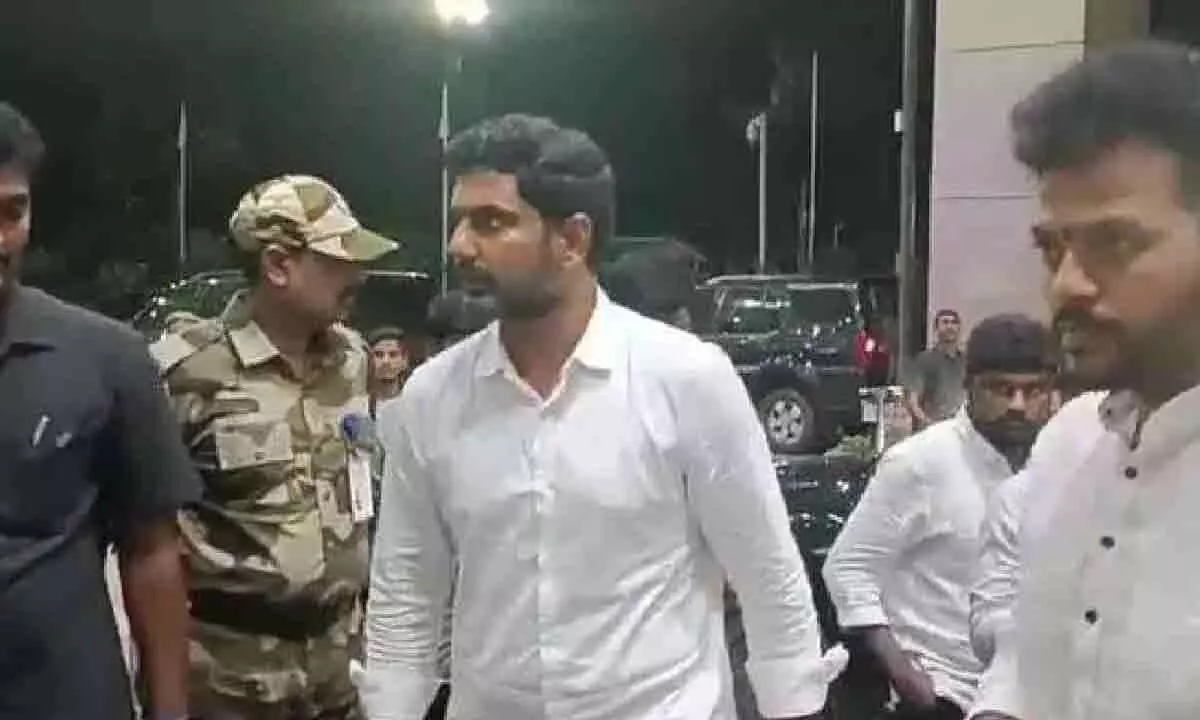 Nara Lokesh likely to go to Delhi to meet legal experts ahead of hearing of Naidus quash petition