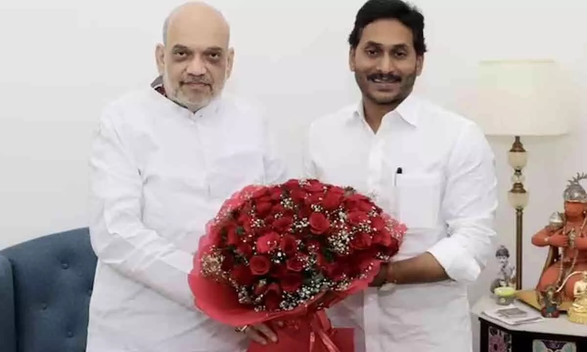 YS Jagan leaves Delhi to Vijayawada after two-day tour, meets Amit Shah last night