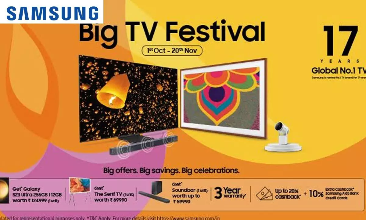 Samsung Kicks off Festive Season with Great Offers across its TVs